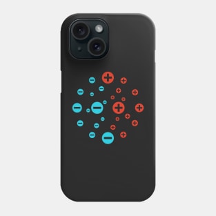 Polar Covalent Bond Pattern Phone Case