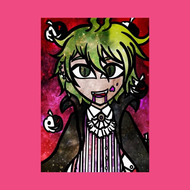 Vampire Rantaro by ScribbleSketchScoo