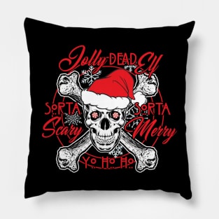 Sorta Scary Sorta Merry Pillow