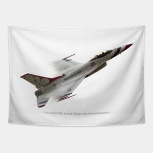 USAF Thunderbird 5 Vapor Sneak-Pass 3 Tapestry