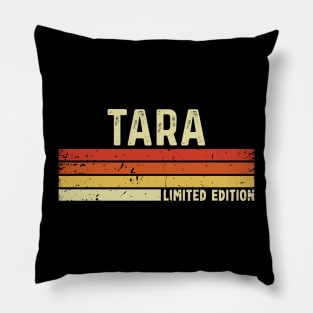 Tara Name Vintage Retro Limited Edition Gift Pillow