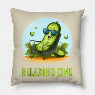 CUCUMBER: RELAXING TIME Pillow