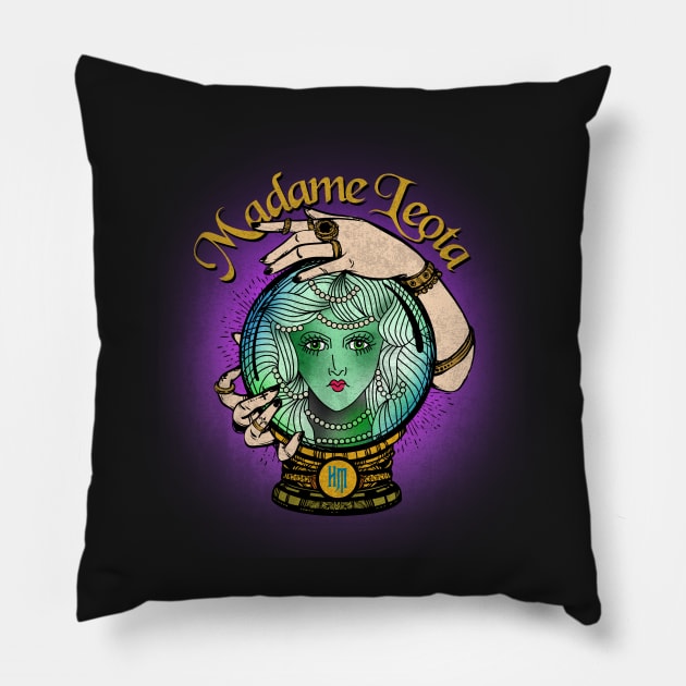 Madame Leota Pillow by AngelicaRaquid