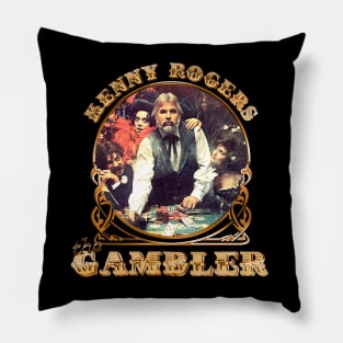 Kenny Rogers \\\ The Gambler /// Original Fan Design Pillow