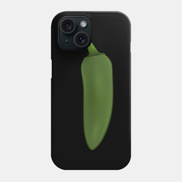 Jalapeno Chili Phone Case by PCB1981