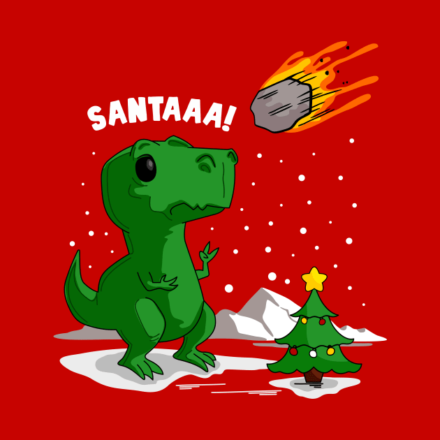 Dinosaur meets Christmas by My Happy-Design