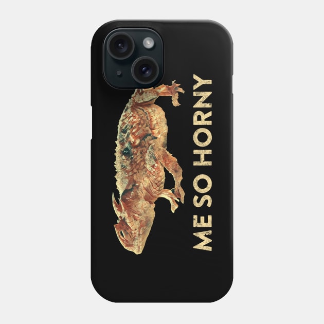 Animal puns - Horny Toad Phone Case by karutees