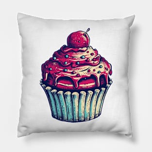 Magenstic cupcake Pillow