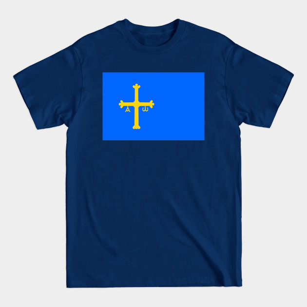 Discover Flag of Asturias (Spain) - Flag - T-Shirt