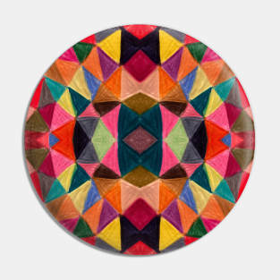 Color Pencil Pattern 3 Pin