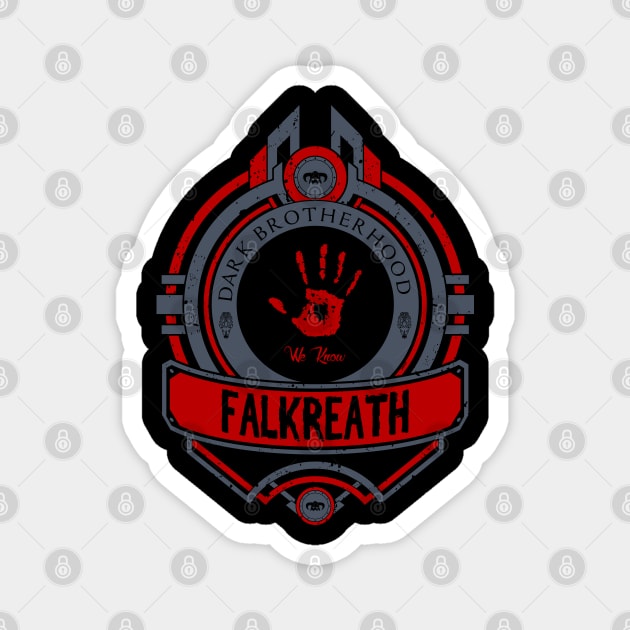 DARK BROTHERHOOD - FALKREATH Magnet by Exion Crew