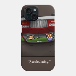 Funny Spectickles GPS Navigation Cartoon Humor Phone Case