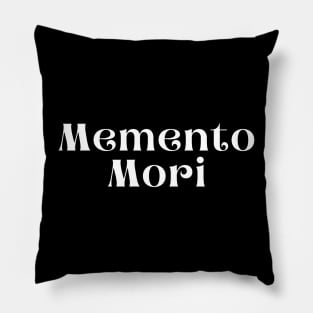 Memento Mori Pillow