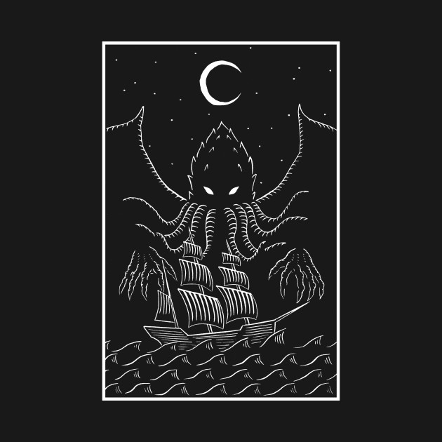 Black Seas of Infinity - Cthulhu - T-Shirt