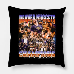 Denver Nuggets Bootleg Pillow