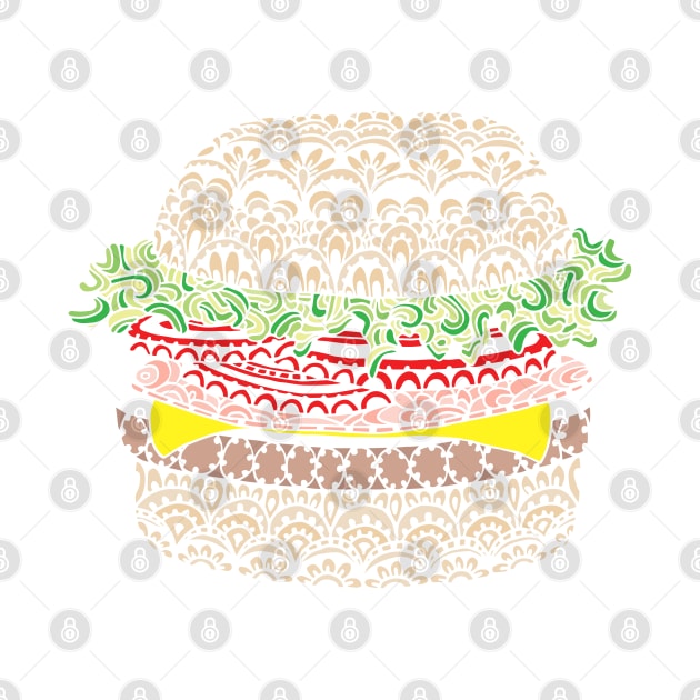 Zen Burger by HayleyLaurenDesign