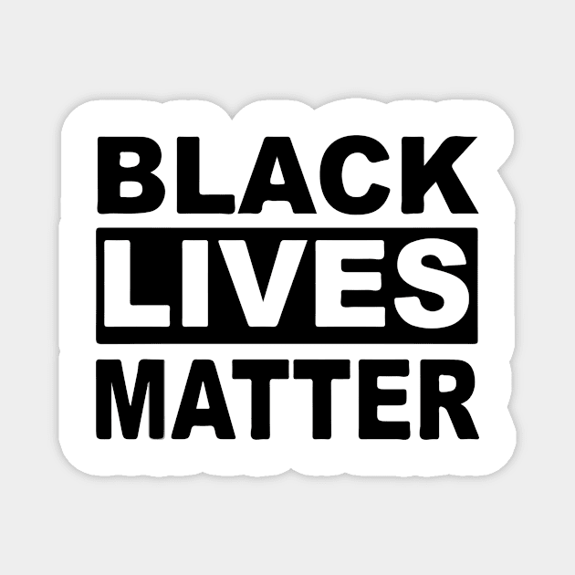 Black Lives Matter Magnet by allnation