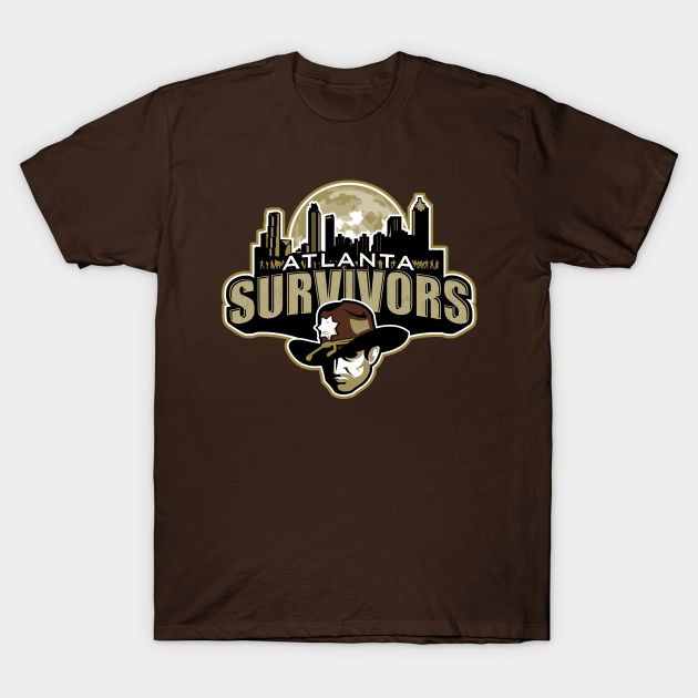 ATLANTA SURVIVORS - Zombie - T-Shirt