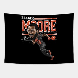 Elijah Moore Cleveland Cartoon Tapestry