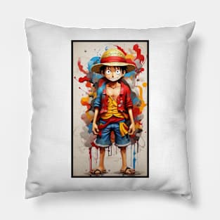 Kid Monkey D. Luffy Pillow