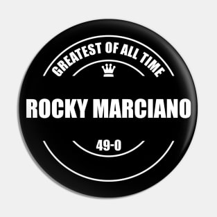 Rocky Marciano - GOAT Pin