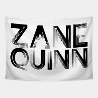 ZANE QUINN (BLACK) Tapestry