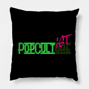 PopCultist Logo Pillow