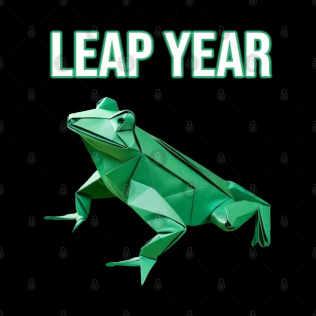 Leap Year Origami Frog - PanfurWare LLC by panfurwarellc