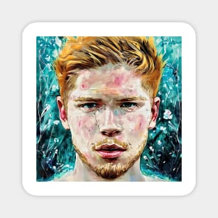 Face of Kevin De Bruyne Magnet