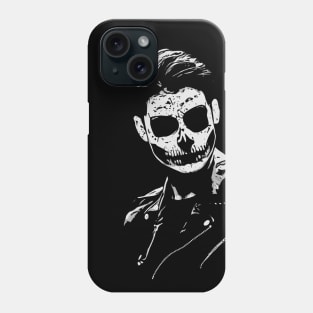 Demon boy spooky Halloween design Phone Case