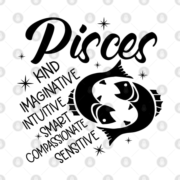 Pisces Zodiac Sign Positive Personality Traits by The Cosmic Pharmacist