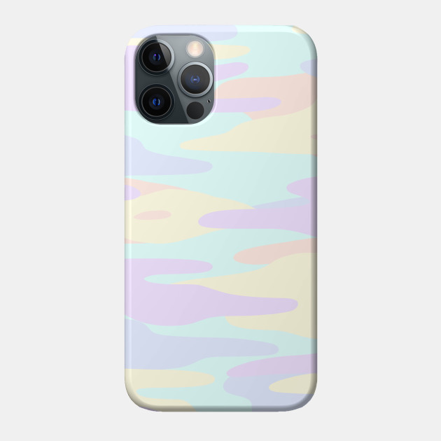 Pastel Camo pattern - Pastel - Phone Case