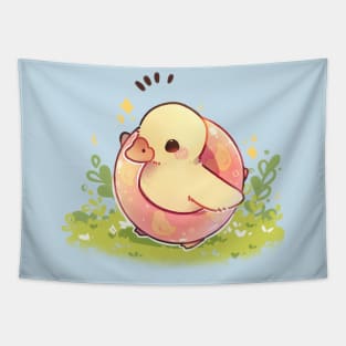 Tube Ducky Tapestry