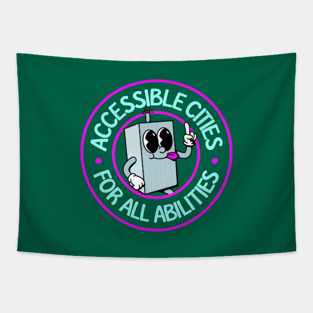 Accessible Cities For All Abilities - Accessibility Tapestry by Football from the Left