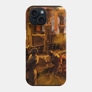 In the creepy darkness of the night Phone Case