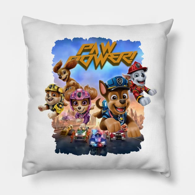 paw power friends Pillow by BigM89