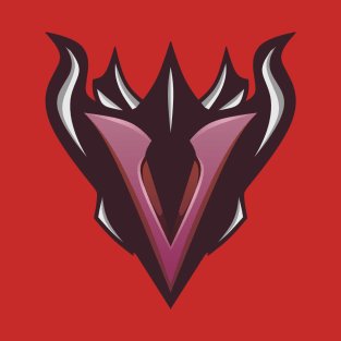 Esport Logo | V Letter For Esport Team / Tshirt etc (red) T-Shirt