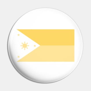 Philippines Gold Flag Pin