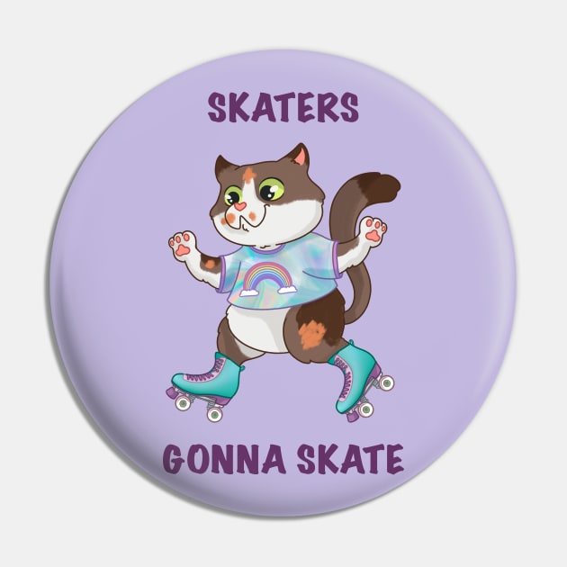 Skaters gonna skate Pin by ScintillaDesiderata 