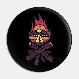 Campfire Pin