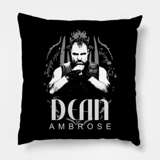 vintage dean ambrose Pillow