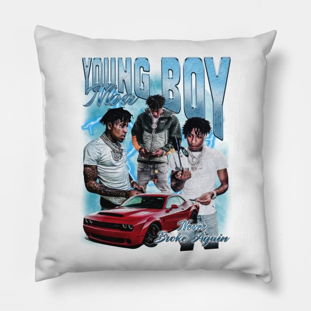 NBA YOUNGBOY Pillow by NBAYoungBoyDesign