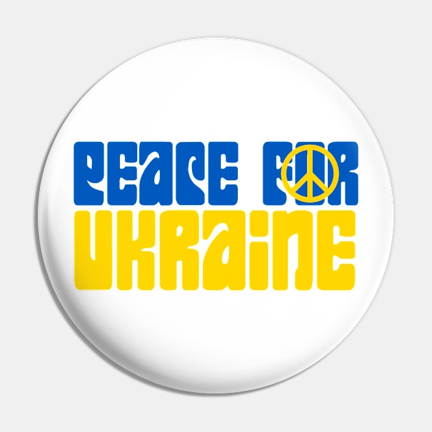 Peace for Ukraine Pin by Kiboune