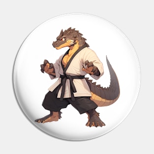 Karate Dragon Master Pin