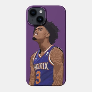 NBA_ Jersey Phoenix''Suns''Men Devin Ricky Kelly Oubre Jr. Deandre Ayton Devin  Booker Rubio Purple Custom Jersey 