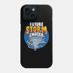 Funny Future Storm Chaser Tornado & Hurricane Pun Phone Case