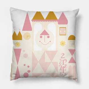 Happy Castle - Rose Gold Pillow