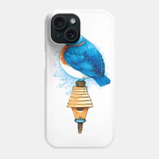 Beautiful Bluebird Bird Phone Case