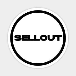 Sellout Circle (White) Magnet