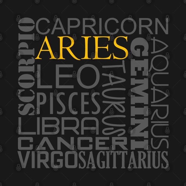 Aries Zodiac Montage by inotyler